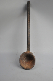 Very old carved yak butter spoon, Nepal, early 20th century