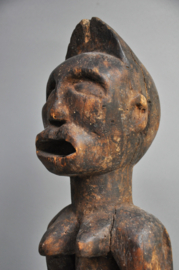 Large poignant fetish protection statue, FON, Benin, ca 1970