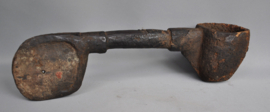 Ancient yak milk spoon, Nepal, ca 1900