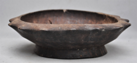 Old tribally used wooden bowl, IFUGAO, Luzon, 1st half 20th century