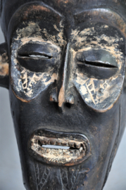 Older facial CHOKWE mask, D.R. Congo, approx. 1960