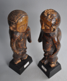 Very rare! Couple of the BANZA, DR Congo, 1960-70