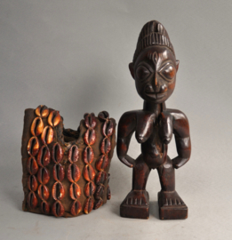 Ibedji twin statue, YORUBA, Nigeria, ca 1980