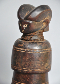 Hard houten pop/vruchtbaarheidspop, ZARAMO, Tanzania, 1970-80