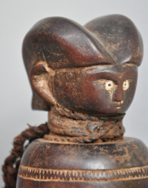 Hard houten pop/vruchtbaarheidspop, ZARAMO, Tanzania, 1970-80