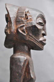 Huge decorative statue of the LUBA, DR Congo, 1970s