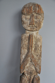Large lived guardian statue - Nepal - Mid 20th century