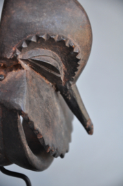 Small Soó mask from the Hemba, DR Congo