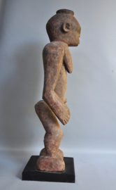 Large heavy female statue of the Montol/Afo from Nigeria, ca 1970