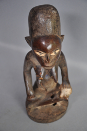 Old wooden PHEMBA statue of the YOMBE, DR Congo, 1960-70