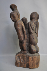 HUGE couple statue, IFUGAO, Luzon, Philippines, 2nd half 20th century