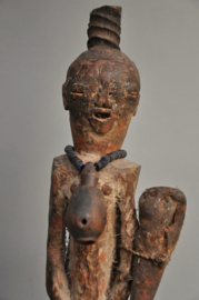 Top!! en uiterst zeldzaam!! TETALA/SONGO dorpsfetish, DR Congo, 19e eeuw