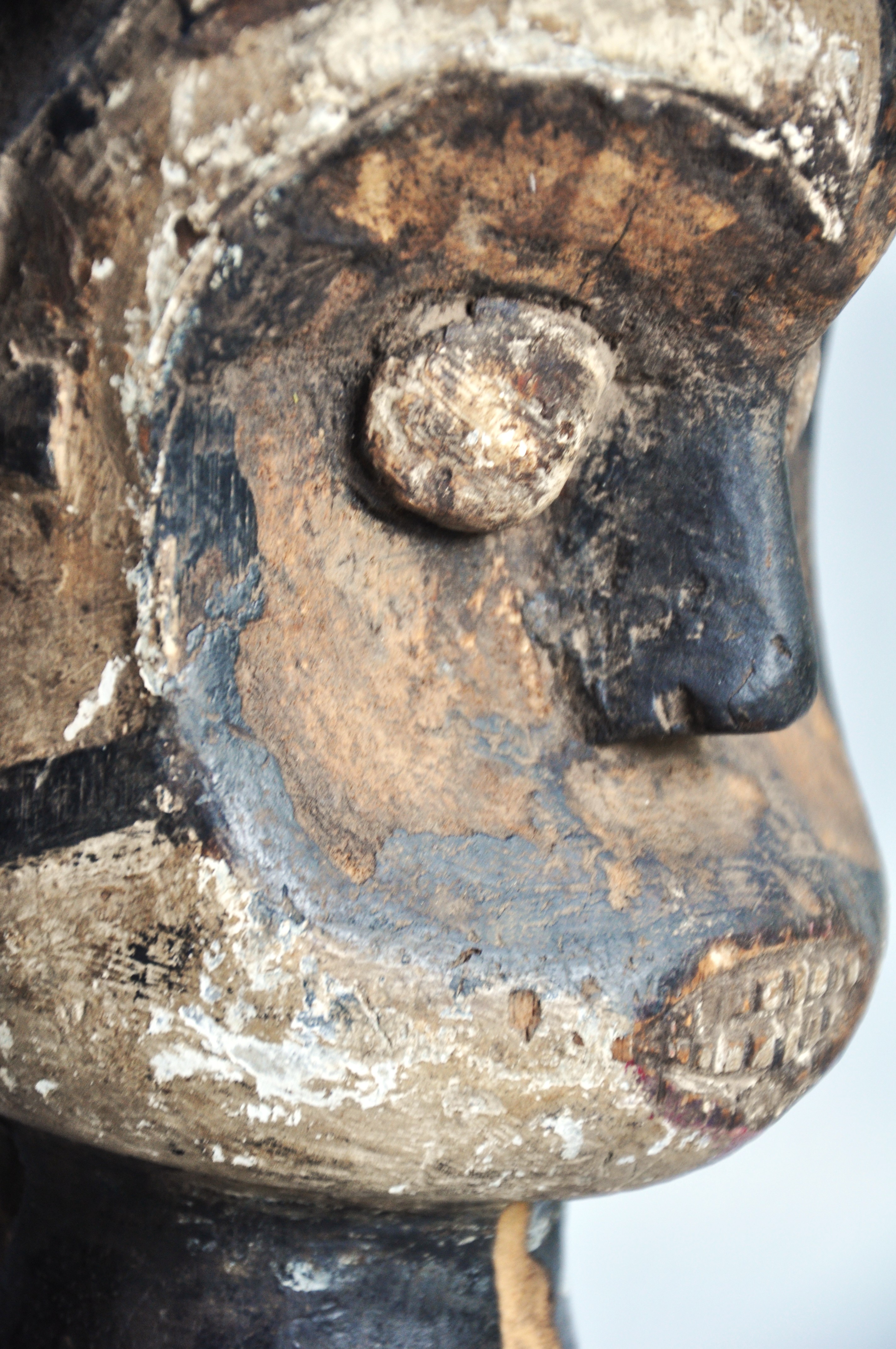 Hoofdmasker van de IBO, Nigeria, 1960-70