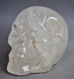 Grote skull van bergkristal, Nepal, 2e helft 20e eeuw