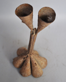 Iron tribal altar bells, FON, Benin, ca 1960