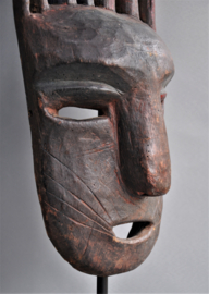 Tribally used NTOMO mask, Bambara, Mali, ca 1970