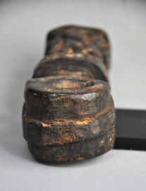 Old shaman ghurra, churning rod holder, Nepal, 1st half 20th century