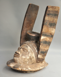 Yoruba articulated mask - Nigeria - ca 1970