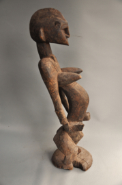 Zéér groot BAMBARA vrouwelijk beeld, Mali, 1960-70