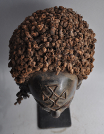 Decorative face mask of the CHOKWE, DR Congo, ca 1980