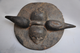 Oud tribaal maskerade masker, YORUBA, Nigeria, 1950-60