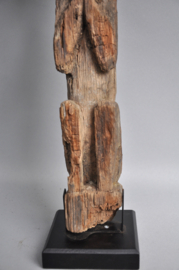 Extremely rare! Guardian statue with trishula, Bhutan border area