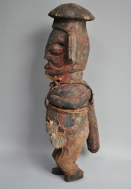 Zéér oud tribaal fetish beeld, YAKA, DR Congo, 1920-30