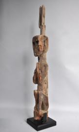 Extremely rare! Guardian statue with trishula, Bhutan border area