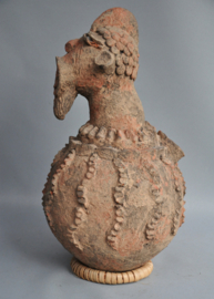 Terracotta water jar from MAMBILA, DR Congo, 2nd half of the 20th century
