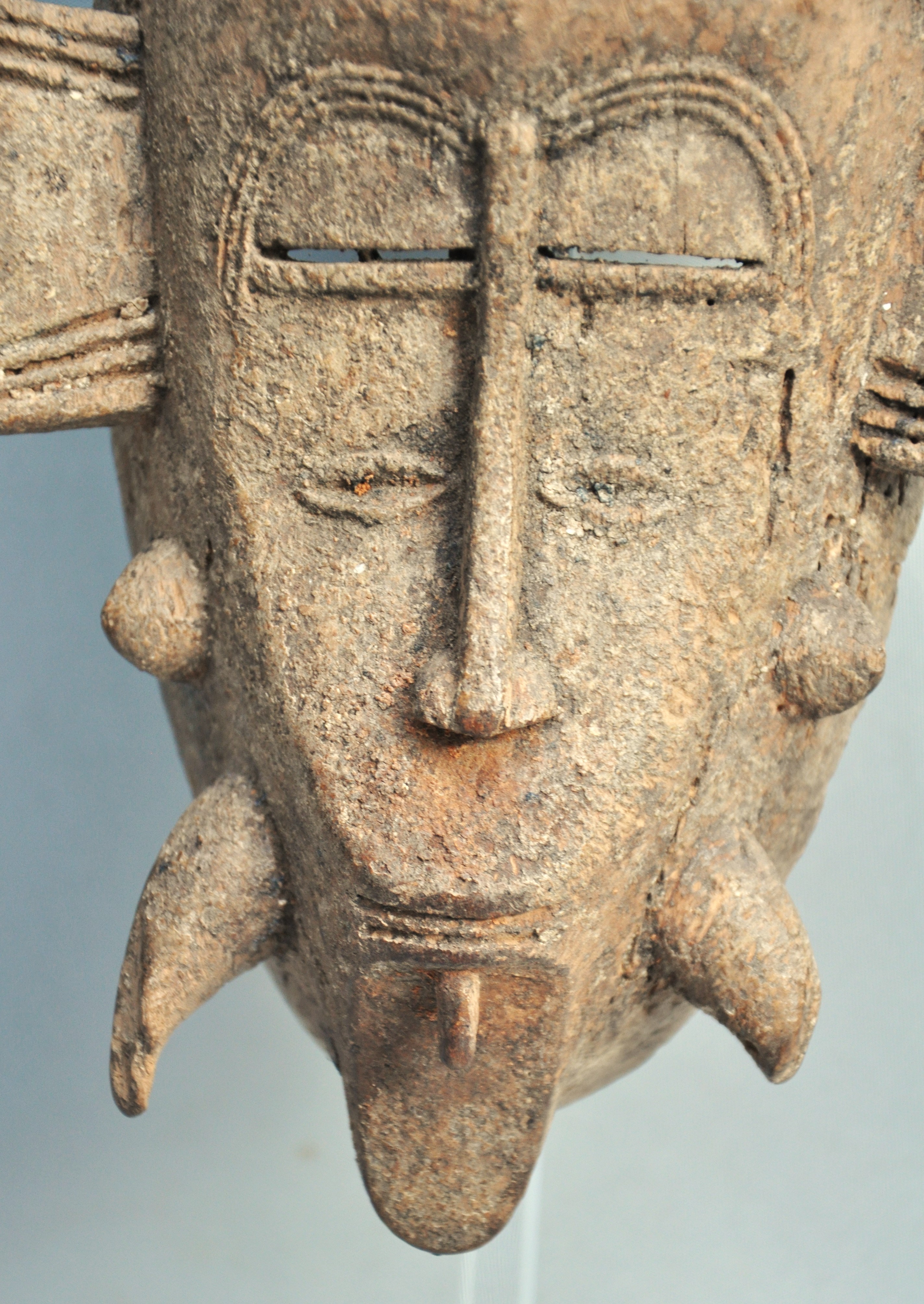 Verfijnd Kpelie masker van de Senoufo uit de Ivoorkust, 1960-70
