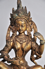 Refined medium-sized bronze TARA, Nepal, late 20th century