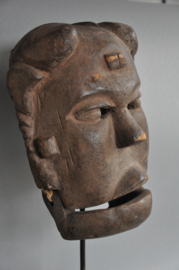 Older cap cap "talking" mask of the IBO, Nigeria, ca 1970