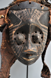 TOP! KUBA MPOOM masker, DR Congo, 1930-50