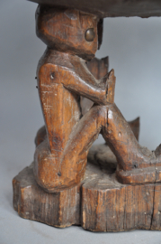 TOP! Zéér oude tabouret, CHOKWE, DR Congo, 1900- 1920