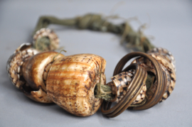 Large Akusan shell belt from the Bontoc, Igorot, Philippines, 21st century
