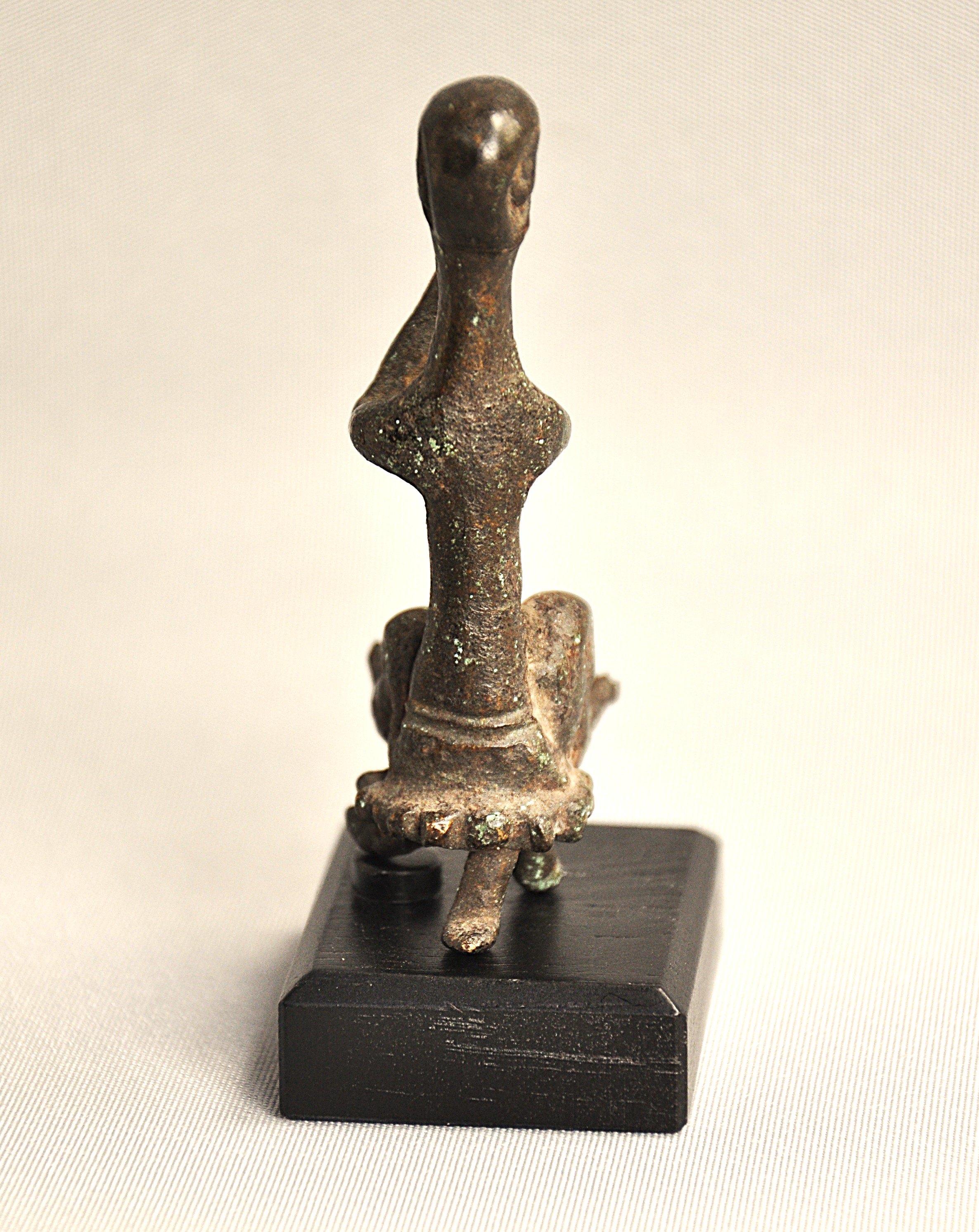 Klein bronzen begroetings beeldje, Jajarkot, Nepal