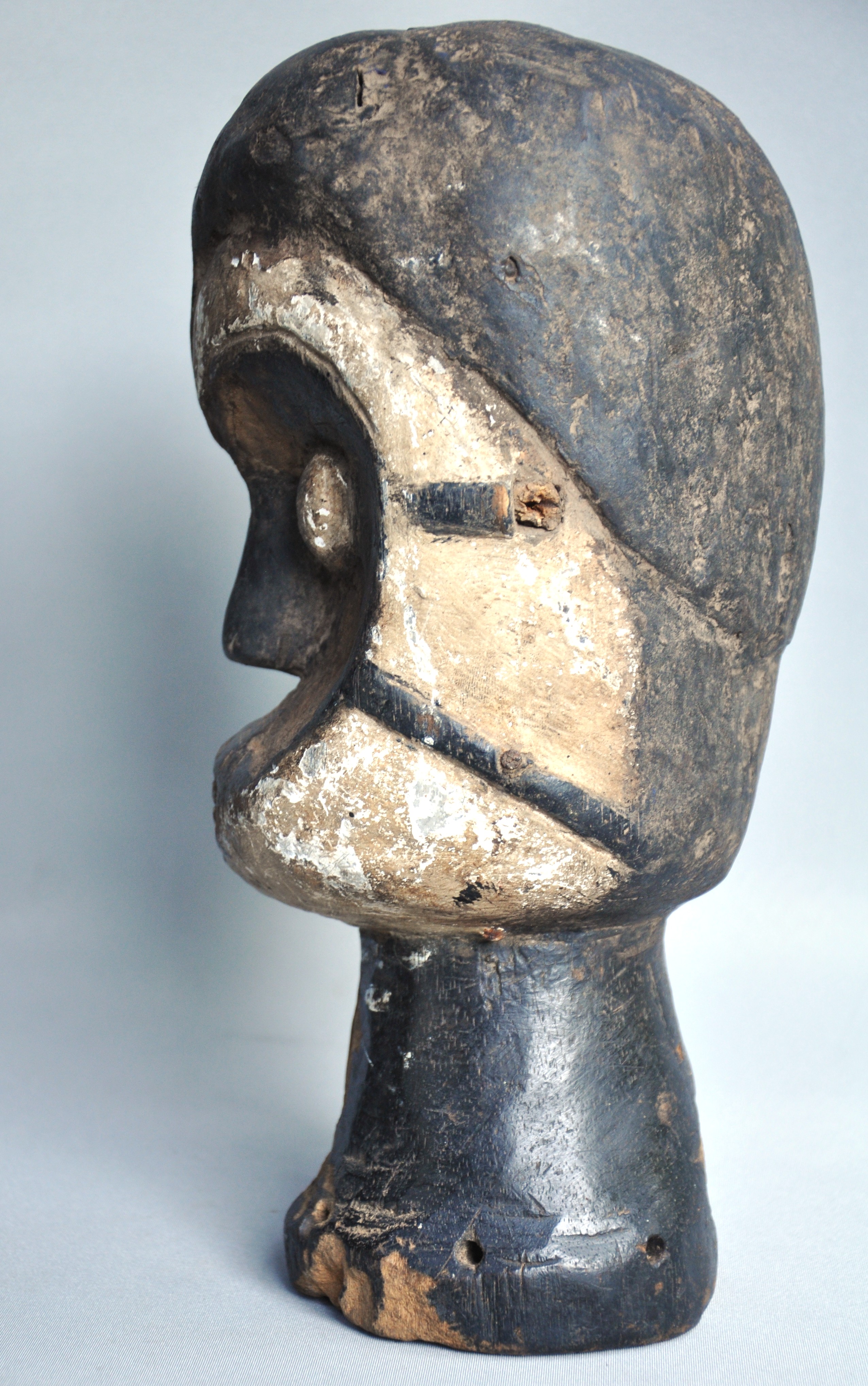 Hoofdmasker van de IBO, Nigeria, 1960-70