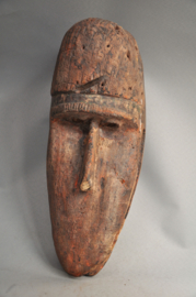 Groot decoratief zoömorf masker, BETE, Ivoorkust, 1960-70
