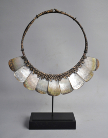 Tribale halsketting, priesterboord, PALANPAGANG, Ifugao, Filipijnen