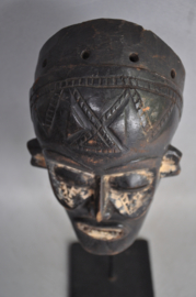 Older facial CHOKWE mask, D.R. Congo, approx. 1960