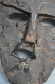 Large jhakri/shaman board mask, Nepal, 1960-70