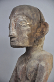 Heavy wooden statue, rice god BULUL, Ifugao, 2nd half 20th century