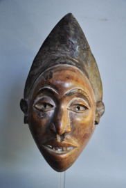 TOP! Phemba gelaatsmasker, BACONGO, DR Congo, 1910-1920