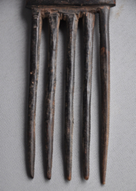 Older tribal hair comb from the Baule, Ivory Coast, ca 1960