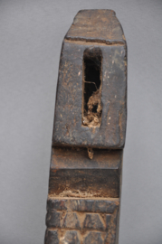 Large ghurra, churning stick holder, Nepal, 2nd half 20th century