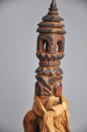 Old jhakri/shaman ritual dagger, phurba, Nepal, 1st half 20th century