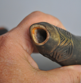 Used "tabayag", lime container – Ifugao – late 20th century