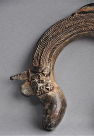 Oude tribale bronzen armband, Ghan, Burkina Faso, 1e helft 20e eeuw