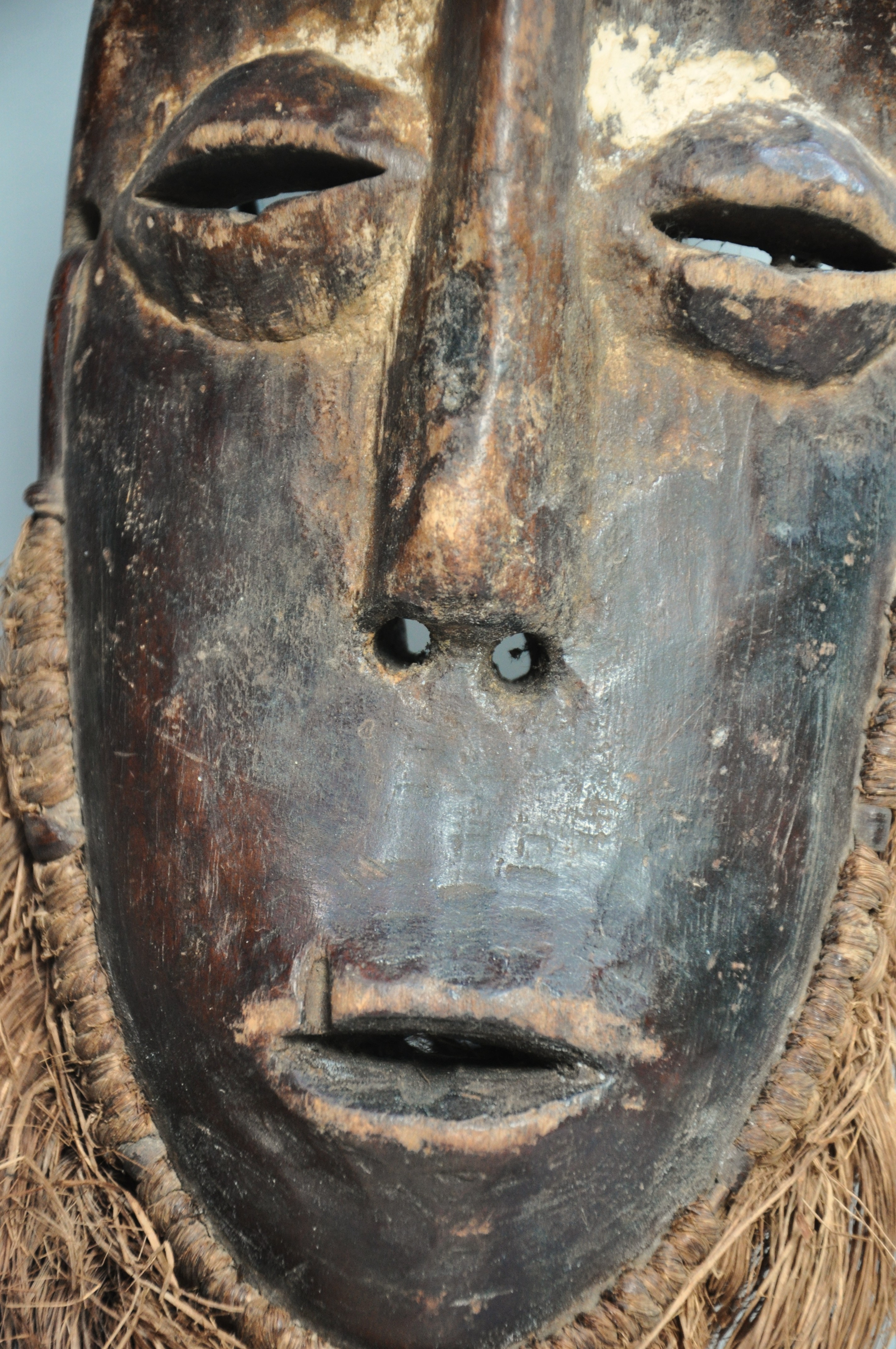 Oud LEGA LUKWAKONGO masker, DR Congo, ca 1930