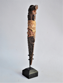 Very old ritual dagger, phurba from shaman, Nepal, 1920-30